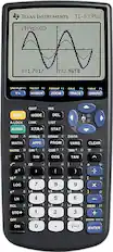 Front. Texas Instruments - TI-83 Plus Graphing Calculator - Blue.