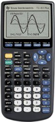 Texas Instruments - TI-83 Plus Graphing Calculator - Blue - Front_Zoom