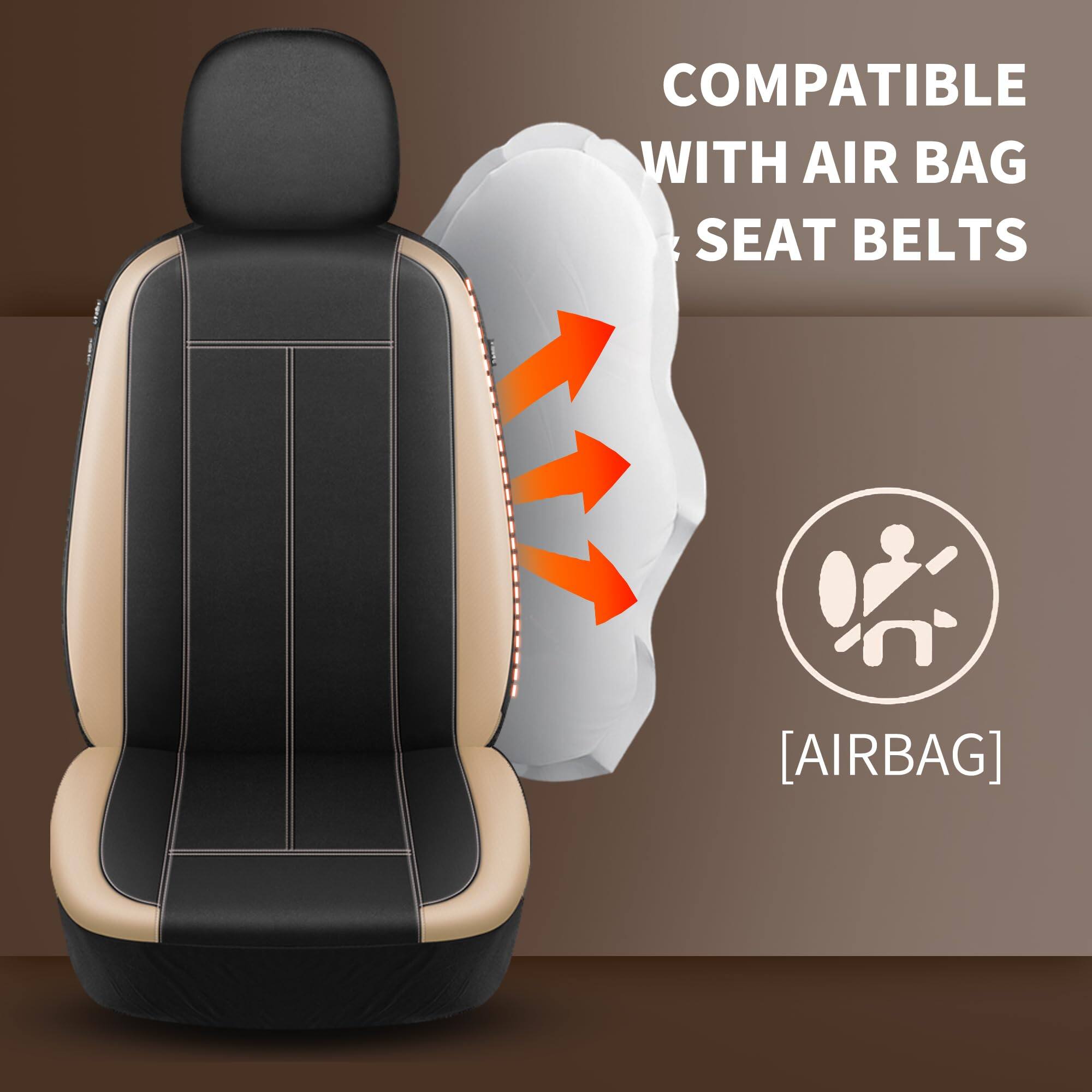 COMPATIBLE WITH AIR BAG SEAT BELTS  
[AIRBAG]