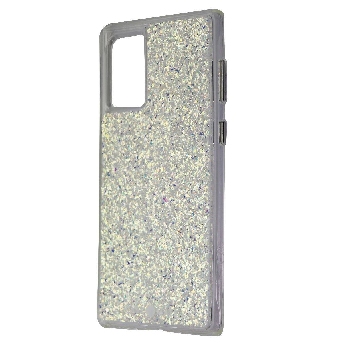 Front. Case-Mate - Case-Mate Twinkle Hard Glitter Case for Samsung Galaxy Note10 - Stardust - Clear.