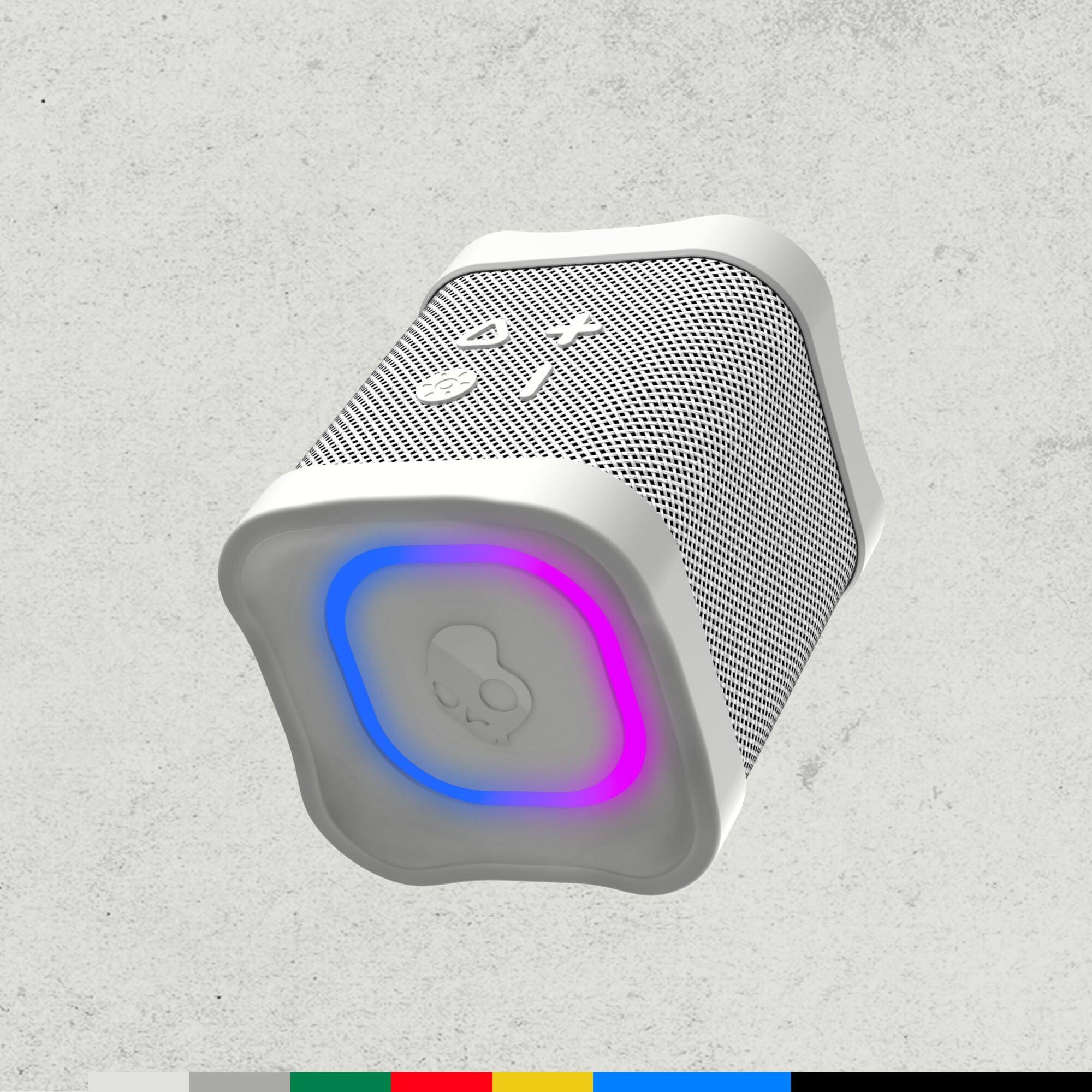 Alt View 1. Cozy Serene - Led Light Skullcandy Terrain Mini 2 Wireless Ipx7 Water Resistant 14h Multi-link Led Light Show Lightweight & Portable - Bone.