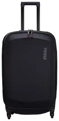 Front. Thule - Subterra 2 Checked Spinner - Black.