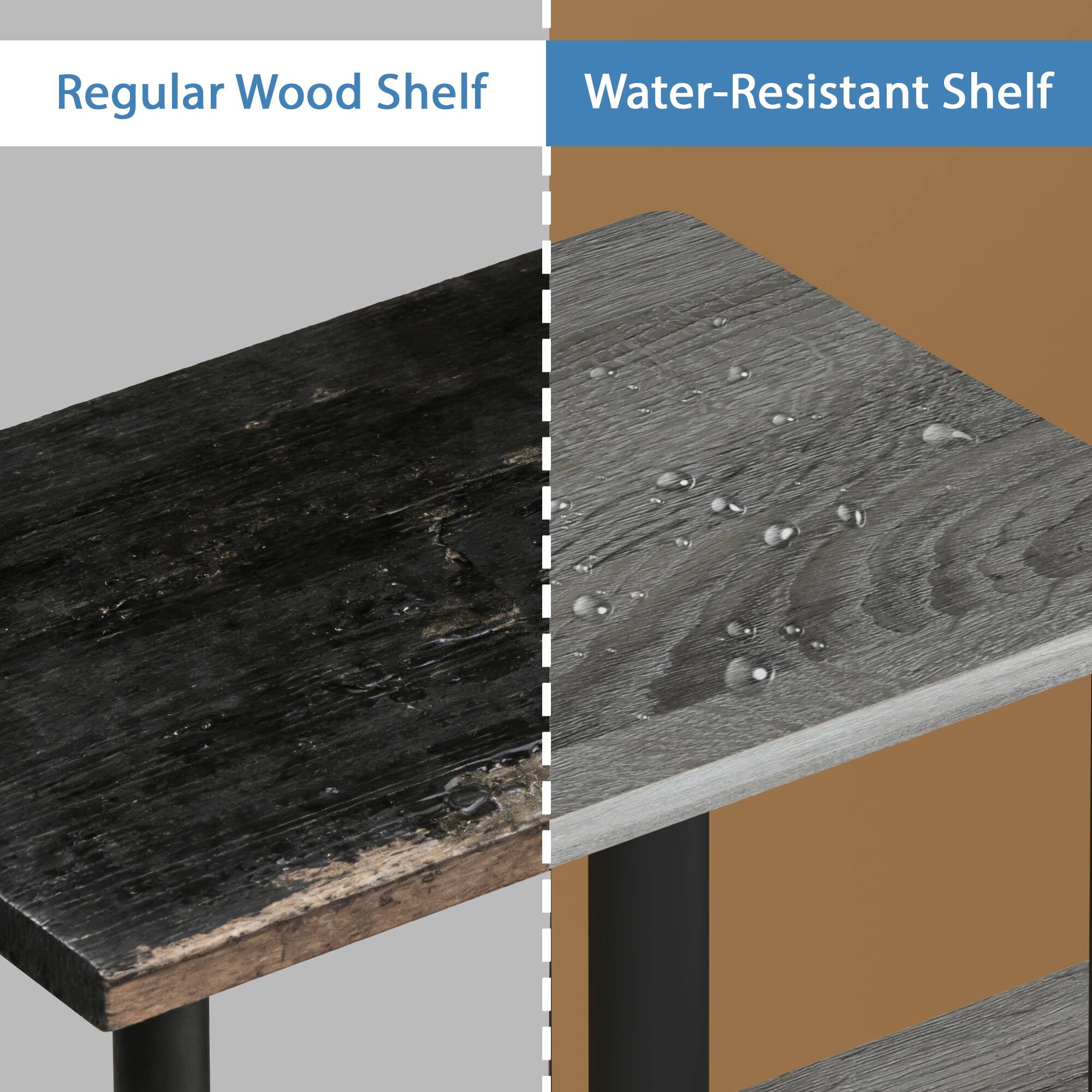 Regular Wood Shelf  
Water-Resistant Shelf