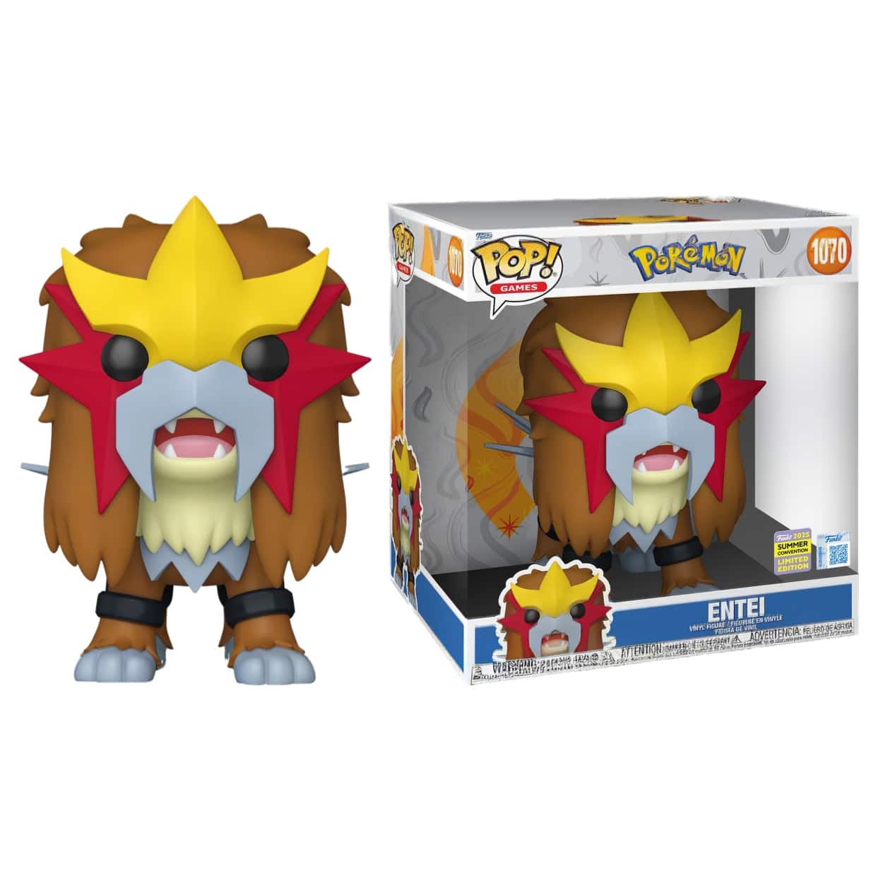 Funko Pop! Pokemon: Entei SDCC Limited Edition FUSD78256 - Best Buy