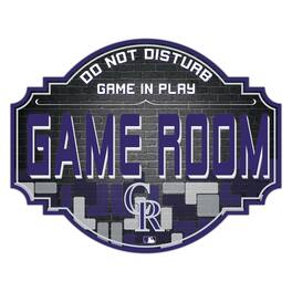 Fan Creations - Colorado Rockies 12'' Game Room Tavern Sign - Multicolor