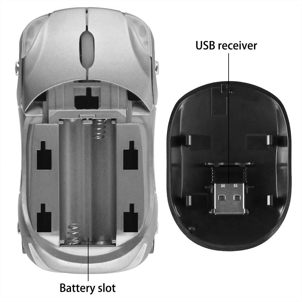 USB receiver  
Battery slot