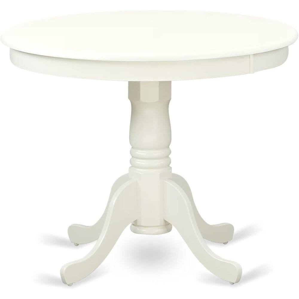 Angle. FurniFact - White Solid Wood 5 Pc Breakfast Nook Table Set - Multi-Color.