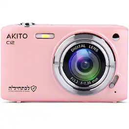 Akito - PLUS C12 Digital Camera, Pink