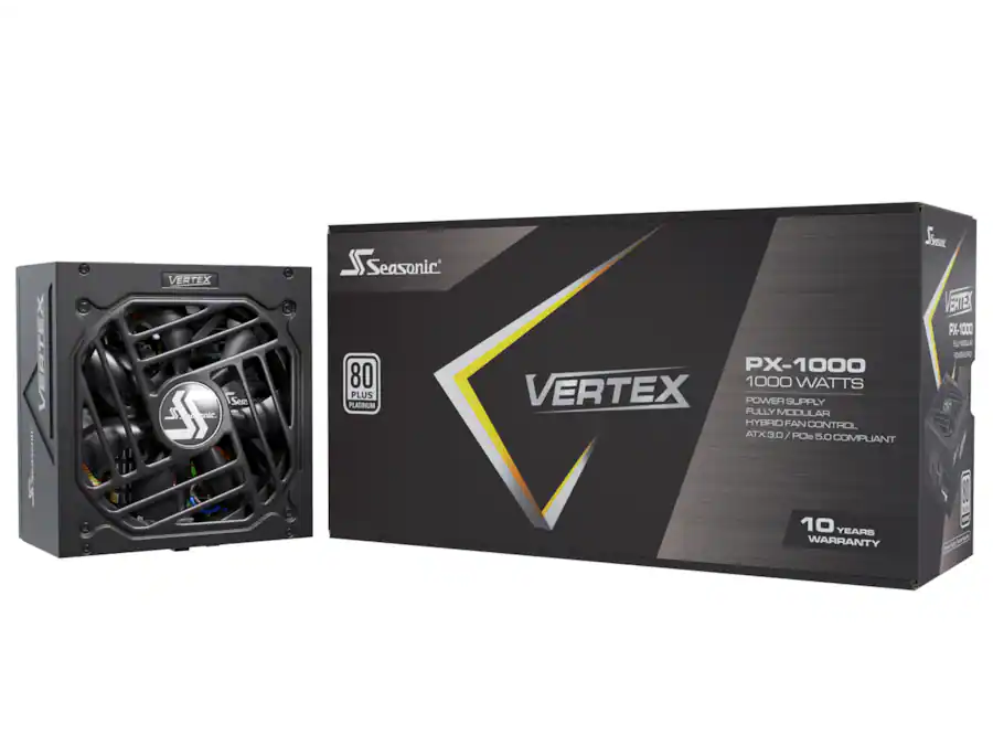 Seasonic VERTEX PX 1000, 1000W 80+ Platinum, ATX 3.0/PCIe 5.0, Full Mod ...