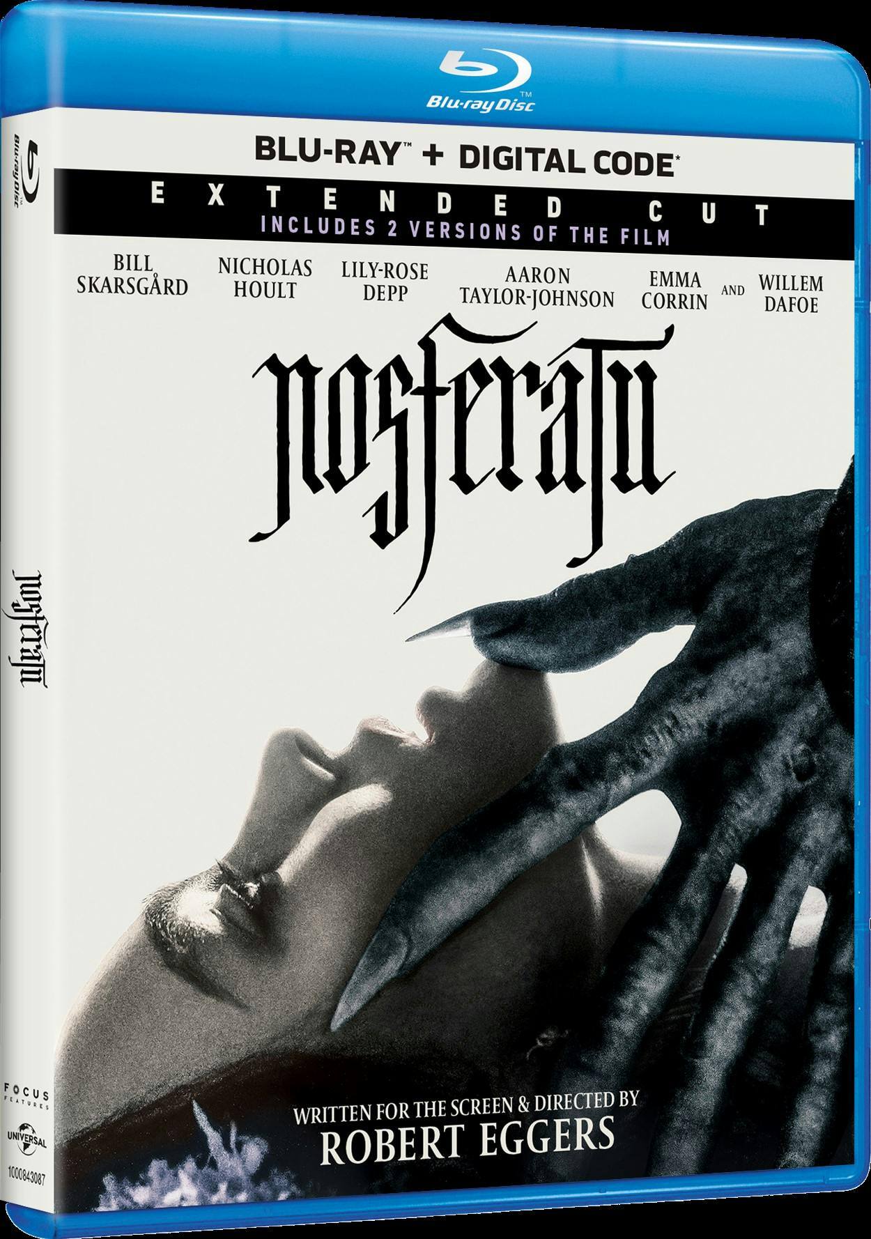 Angle. Nosferatu - Extended Cut Blu-ray + Digital [Blu-ray].