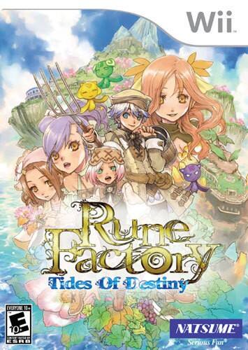Front Standard. Rune Factory: Tides of Destiny - Nintendo Wii.