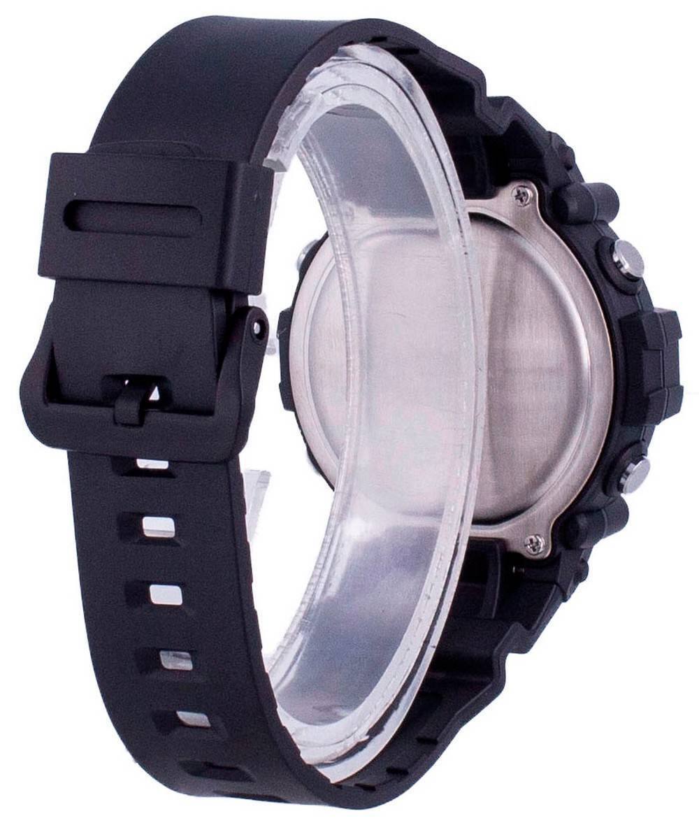 Back. Casio - Youth Illuminator Digital AE-1500WH-1A AE1500WH-1A 100M Men's Watch - Black dial.