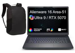 Alienware - 16 Area-51 AA16250 Laptop 16.0 WQXGA Display (Ultra 9- 275HX, 64GB, 2TB SSD, Win 11 Pro) w/17in Backpack - Liquid Teal
