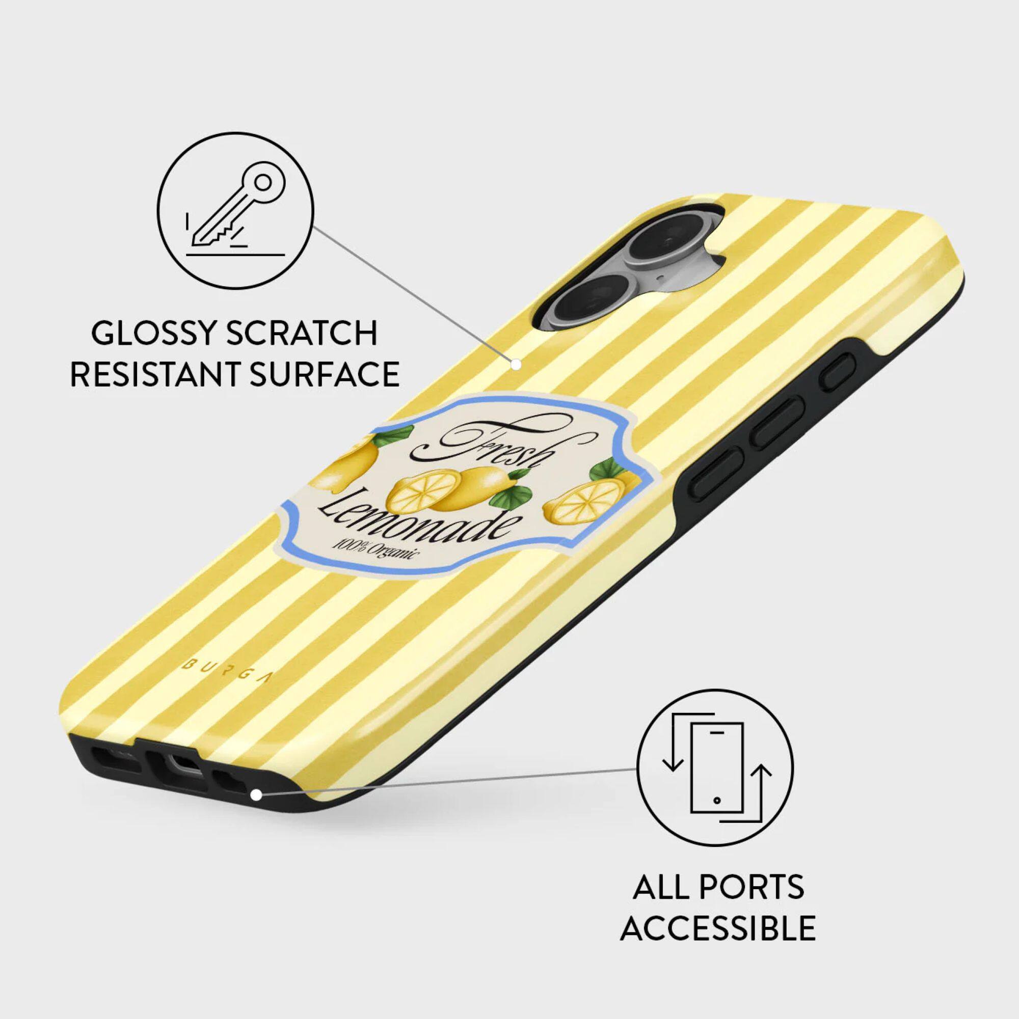 GLOSSY SCRATCH RESISTANT SURFACE

Fresh Lemonade
100% Organic

ALL PORTS ACCESSIBLE