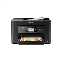 Epson - WorkForce Pro WF-3820 Wireless All-in-One Inkjet Printer - Black - Front_Zoom