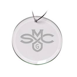 Jardine - Saint Mary's Gaels 3'' Glass Round Ornament - Multicolor
