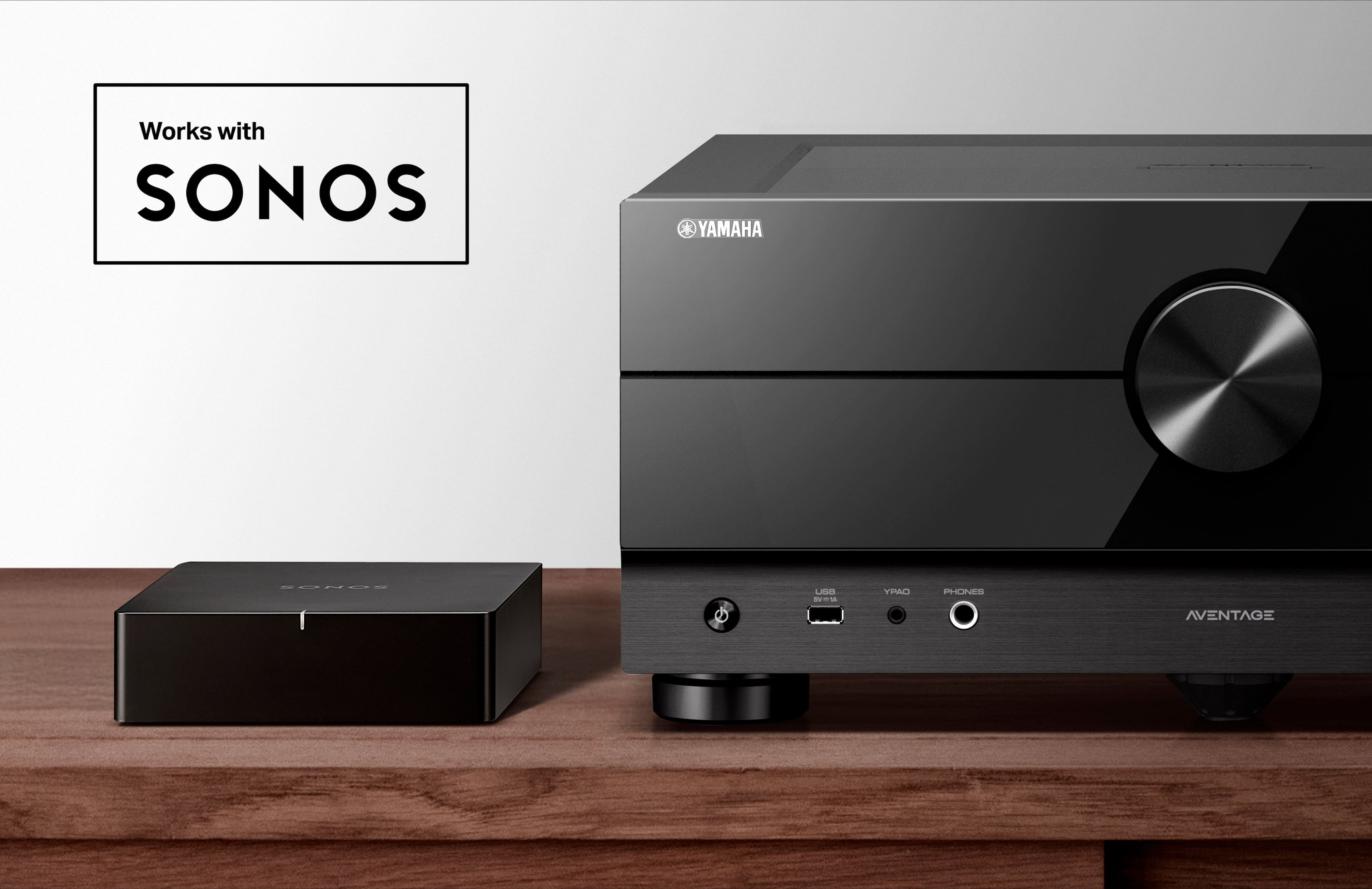 Works with SONOS Yamaha S8UOS Lise SV NM M YPAO Phones Aventage