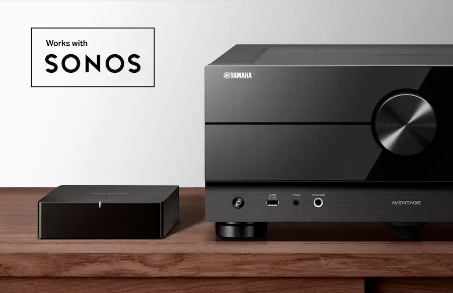 Yamaha AVENTAGE RX A2A 100W Channel AV Receiver with 8K HDMI