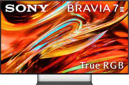 Sony - 50" Class BRAVIA 7 II True RGB 4K HDR Google TV with Gemini