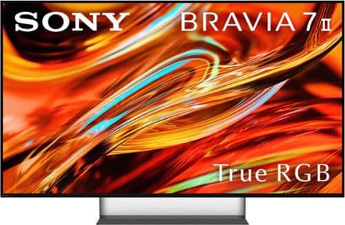 Sony - 55" Class BRAVIA 7 II True RGB 4K HDR Google TV with Gemini
