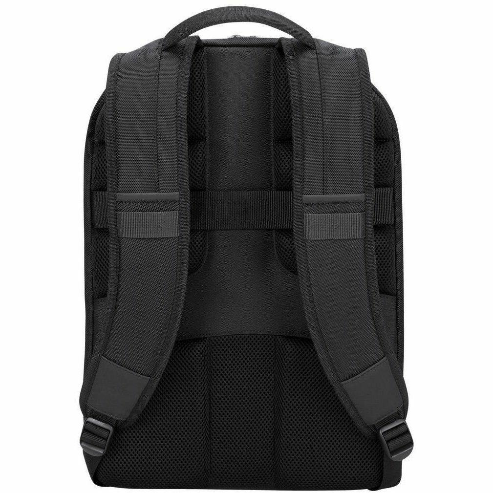Alt View 8. Targus - Targus CitySmart TSB895 Carrying Case Rugged (Backpack) for 15.6" to 16" Notebook - Gray - TAA Compliant - Water - Charcoal Gray.