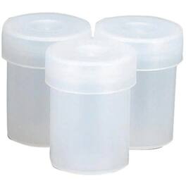 Nalgene - Snap-Cap Plastic Vial - 1" x 1.3" - White