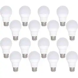 Honeywell - LED Lighting LED 60W Replacement Bulbs-16Pack Warm White 16 Pack, 800 Lumens, 2700K, 60W Replacement