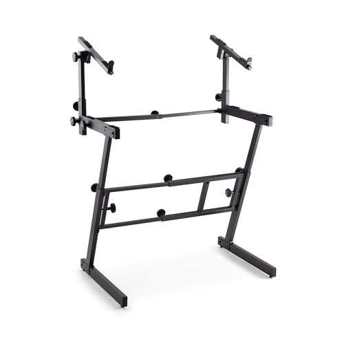 Alt View 9. On Stage Stands - On-Stage KS7365EJ Folding-Z Keyboard Stand w/ Second Tier (Professional, Heavy-Duty, Ergonomic, Digital Pianos, - "NA".