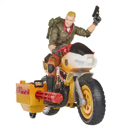 Front. Hasbro - G.I. Joe Classified 6 Inch Tiger Force Duke & RAM Vehicle - Multi-Color.