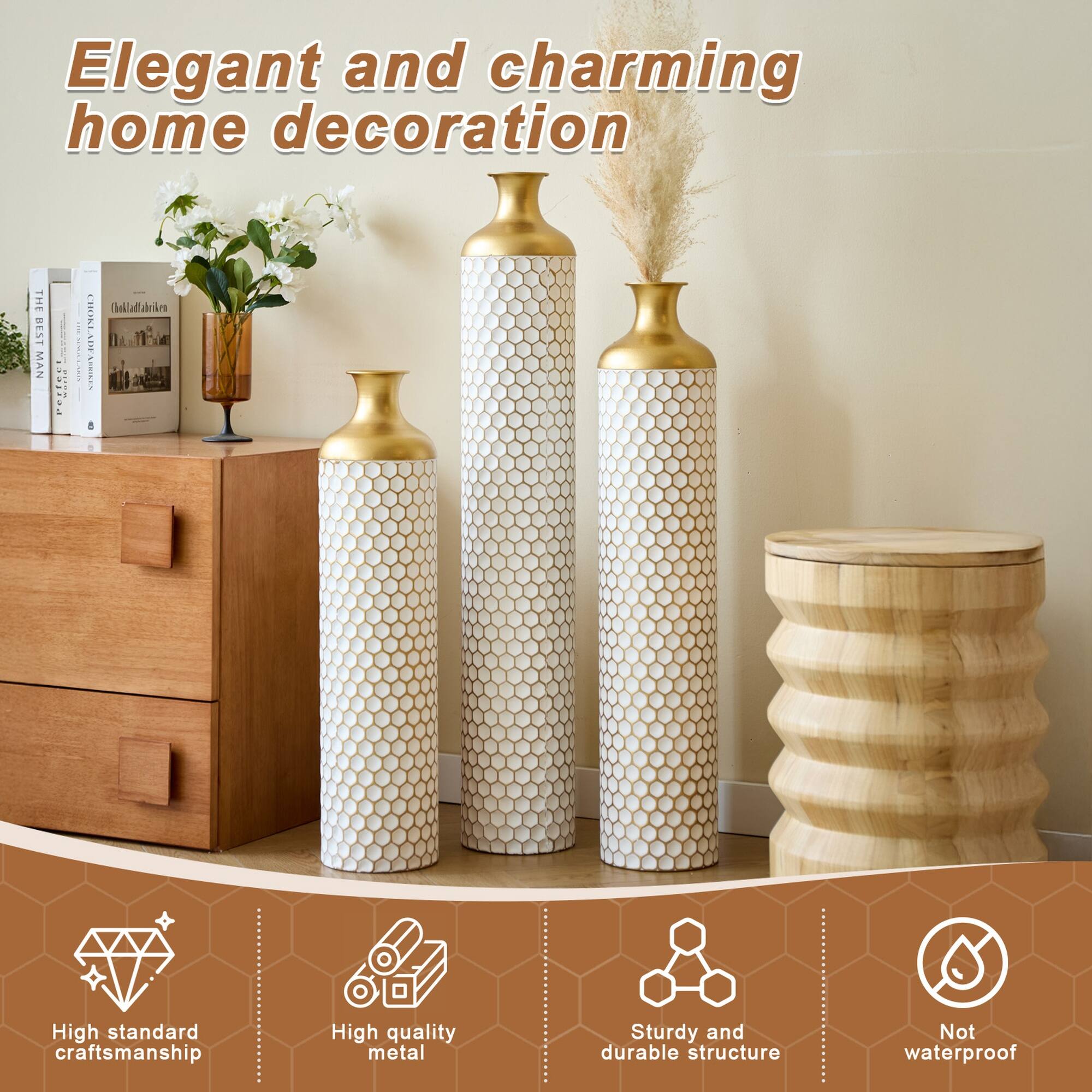 Elegant and charming home decoration

THE BEST MAN

Perier | aileflalckes CHONLADEASIK

High standard craftsmanship

High quality metal

Sturdy and durable structure

Not waterproof
