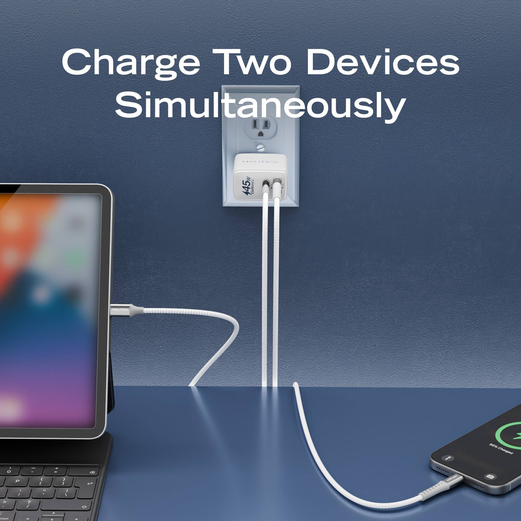Charge Two Devices Simultaneously