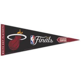 WinCraft - Miami Heat 2023 Eastern Conference Champions 12'' x 30'' Premium Pennant - Multicolor