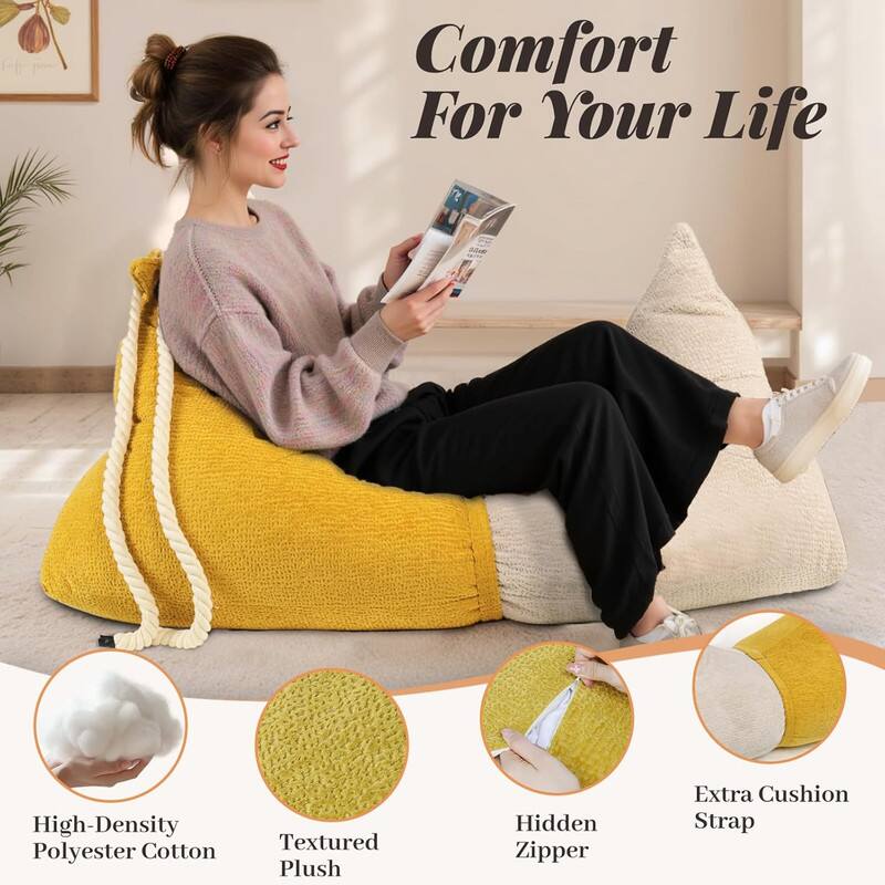 Comfort For Your Life

- High-Density Polyester Cotton
- Textured Plush
- Hidden Zipper
- Extra Cushion Strap