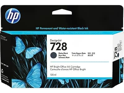 HP - 728 Standard Yield Ink Cartridge - Matte Black