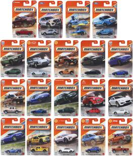 Mattel - Matchbox 1:64 Basic Car Collection 24-Piece C Assortment - COLLECTIBLES - Multicolor