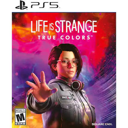 PS5
LIFE IS STRANGE
TRUE COLORS™
MATURE 17+
M ESRB
SQUARE ENIX - M (Mature 17+)