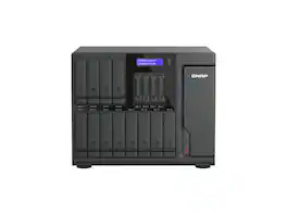 QNAP - TVS-AIh1688ATX 16-Bay ZFS AI NAS, Intel Core Ultra 7 265, 32GB RAM, 12x 3.5" SATA, 2x U.2 NVMe