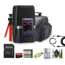 Zoom - H2essential Multi-mic Handy Recorder with Tripod, Bag, and More Bundle - Black