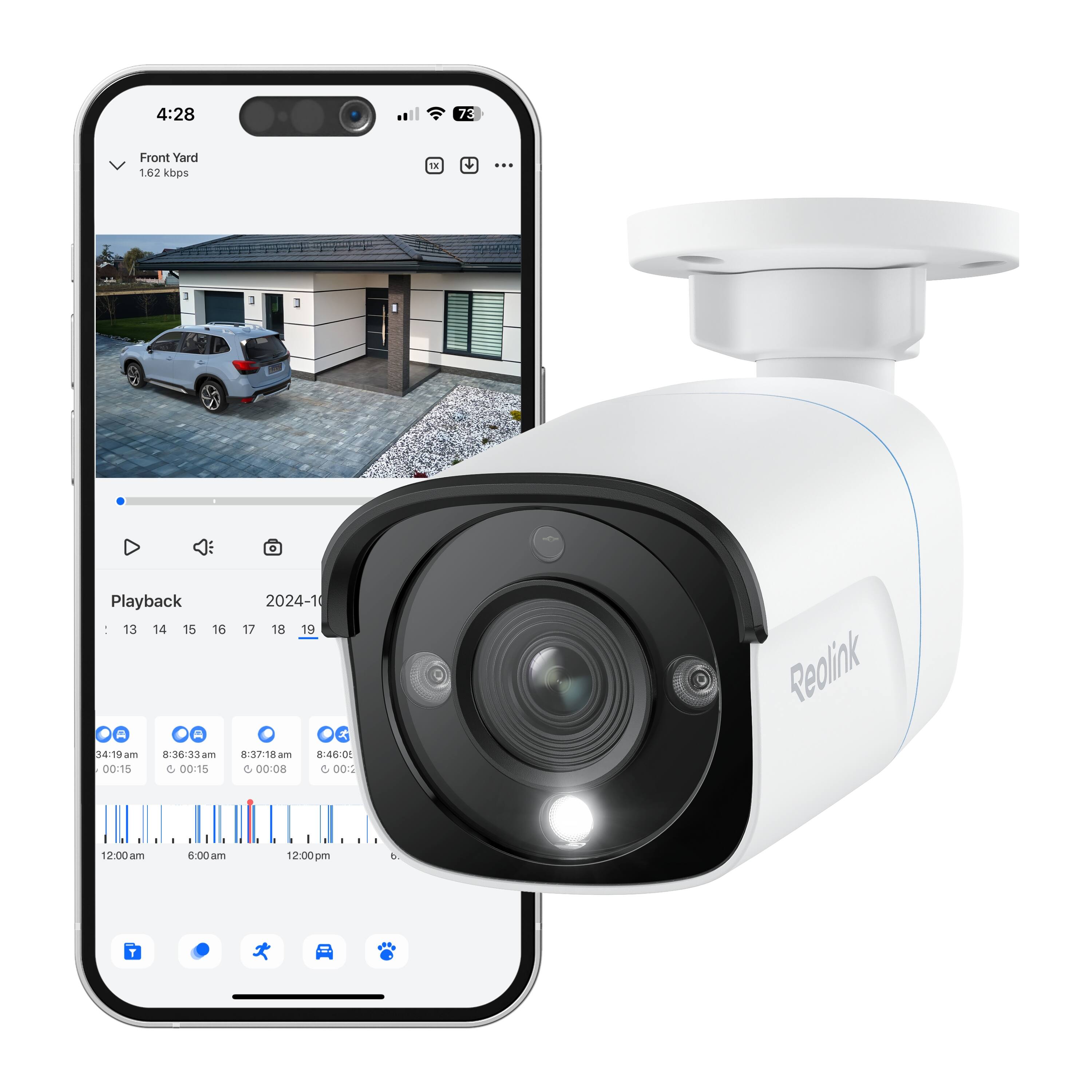 4:28  
72 Front Yard  
1.62 kbps  
TE - 1 Playback  
2024-10  
13 14 15 16 17 18 19  
A  
34:19  
8:36:33 am  
8:37:18 am  
8:60  
00:16 & 00:16  
C  
00-08 & 00-  
Realink  
12:00 am  
8:00 am  
12:00 pm