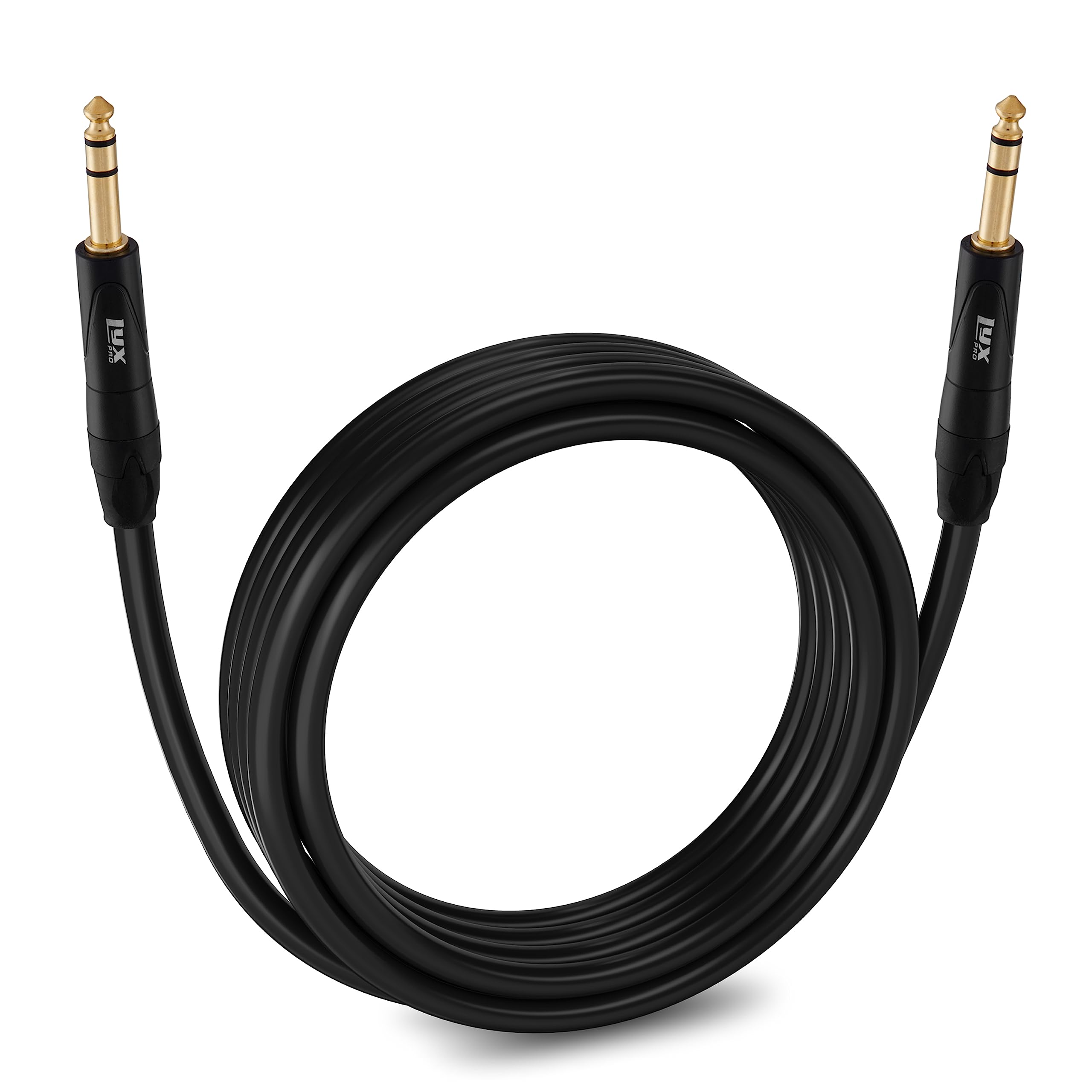 Lyxpro Balanced Audio 1/4 TRS Cable, Male to Male, Durable