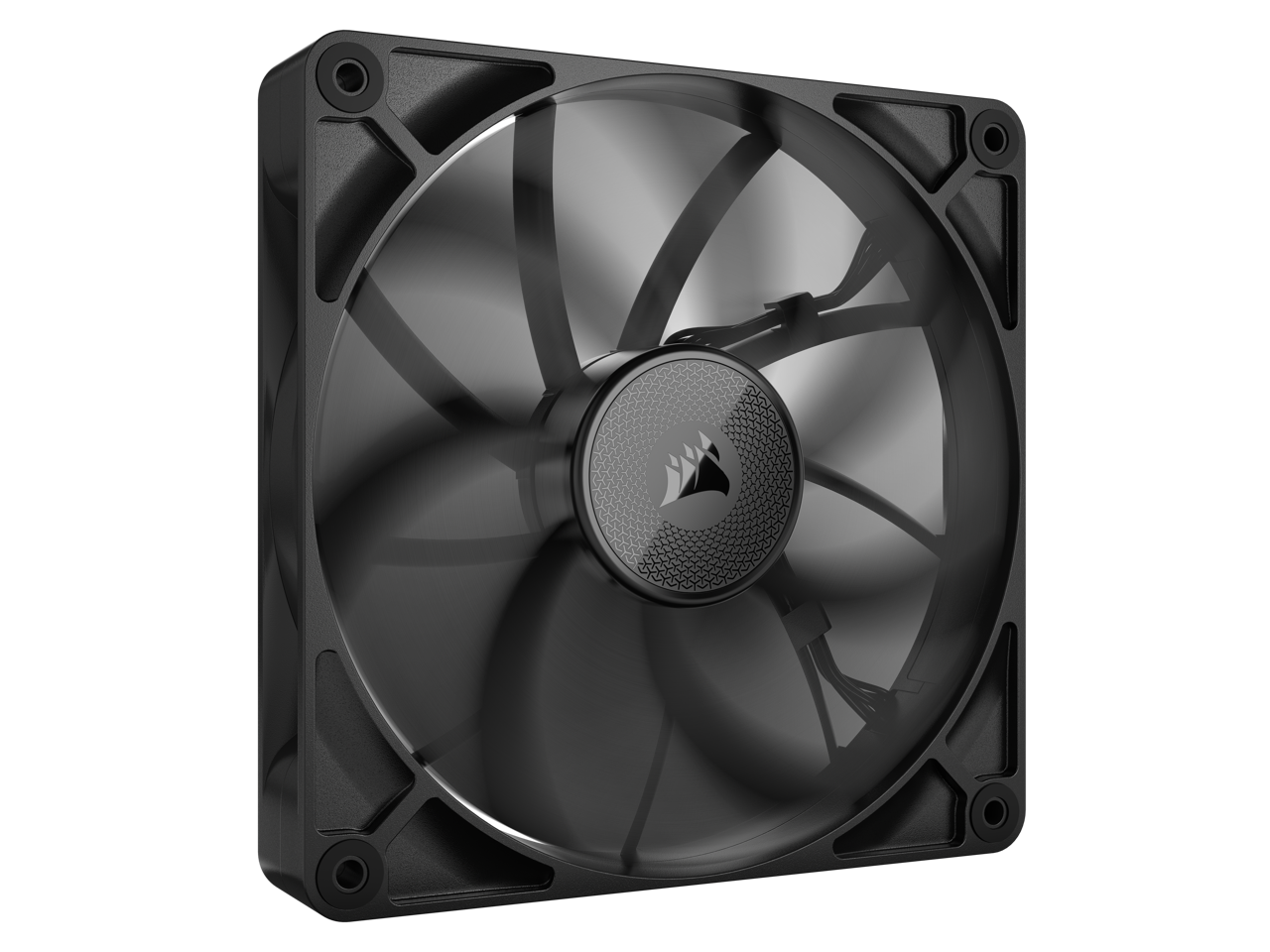 Alt View 8. CORSAIR - CORSAIR RX Series, iCUE LINK RX140, 140mm Fan, Single Pack - Black.