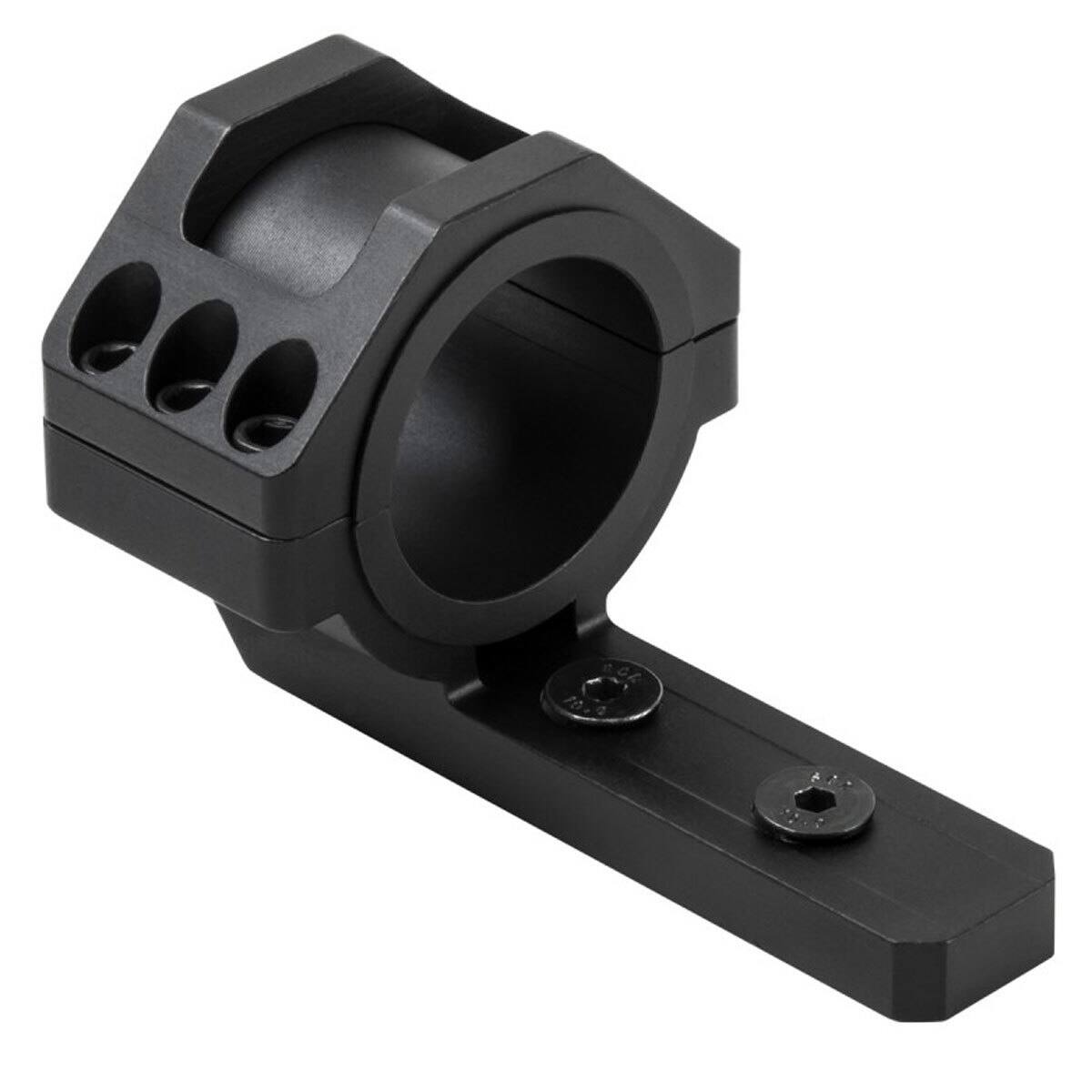 Front. NcSTAR - NcSTAR Vism Low Profile 30mm Ring Mount with 1" Insert, with KeyMod Mount, Black.