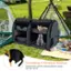 Including 4 Ground Stakes: Avoid pet carrier being blown away by the wind.