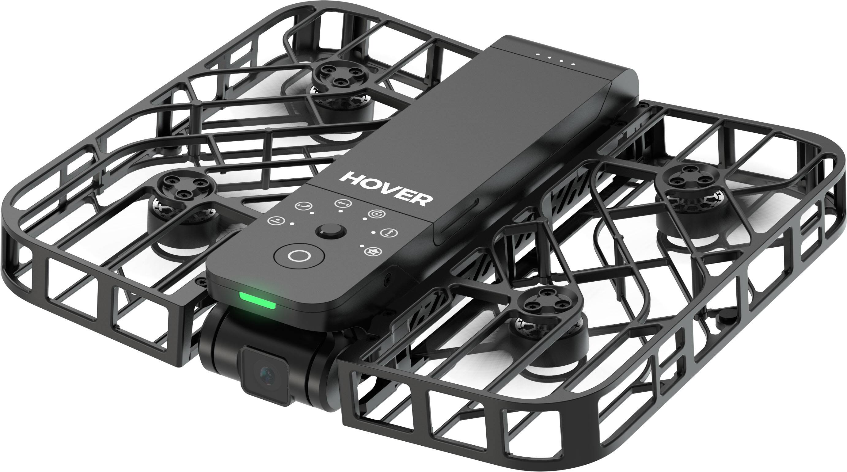 Angle. HOVERAir - X1 Self-Flying Camera Drone Combo - Black.