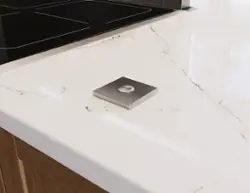 Zephyr - Wired Remote Up Down Switch Control for Treviso Downdraft - Stainless Steel - Front_Zoom