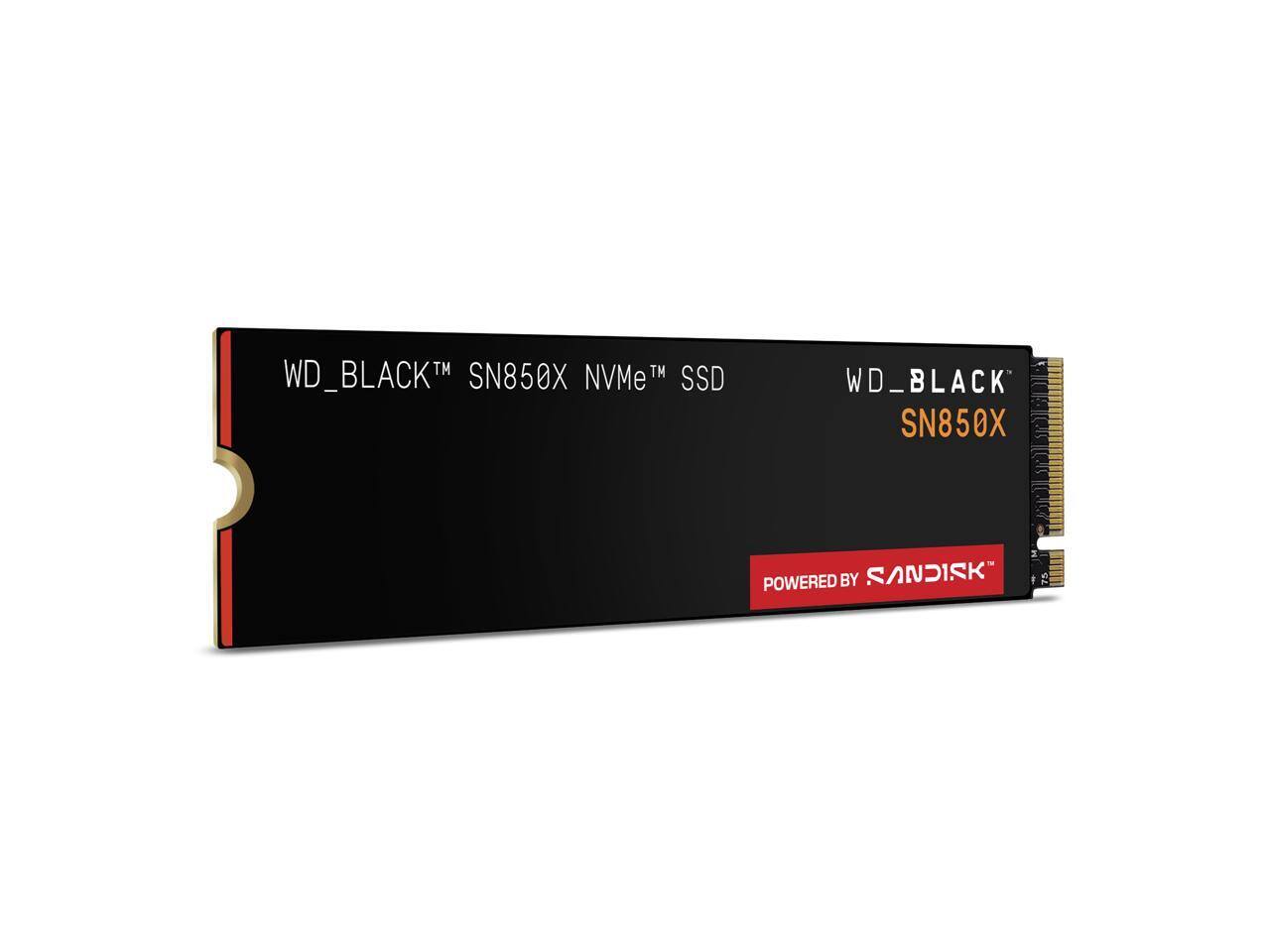 WD_BLACK™ SN850X NVMe™ SSD  
WD_BLACK SN850X  
POWERED BY SANDISK