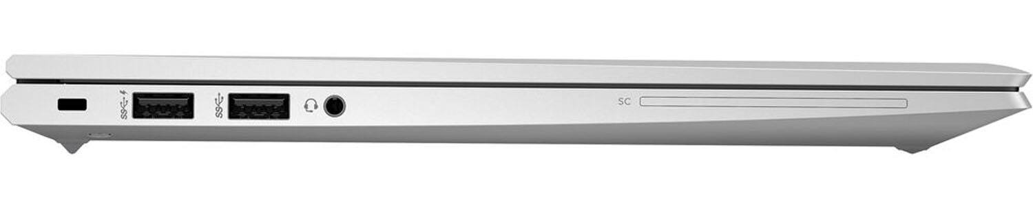 Alt View 5. HP - EliteBook 840 G8 Home & Business 14" Laptop (Intel i5-1145G7 4-Core, 32GB RAM, 1TB PCIe SSD, Win11 Pro) - Silver.