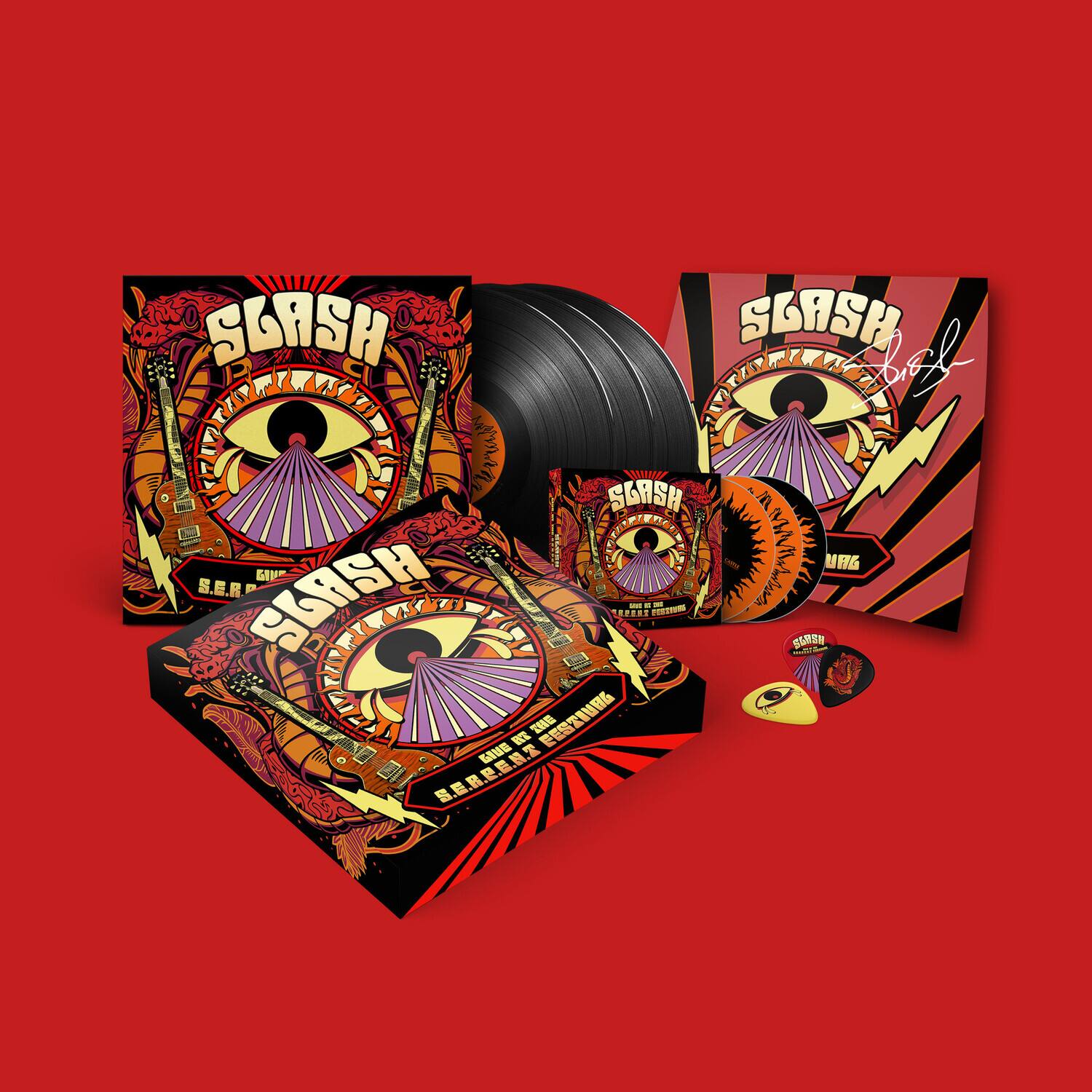 Slash - Live At The S.E.R.P.E.N.T. Festival   - VINYL LP price history on PriceWatchPro