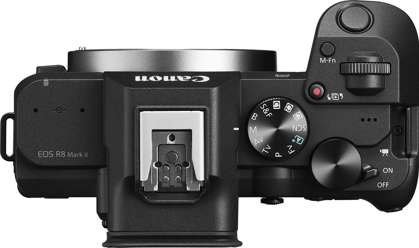 Canon  
EOS R8 Mark II  
S&F C3 M SCN VA + A TV P Fv  
ON  
OFF