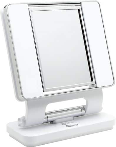 Angle Standard. OttLite - 26W Dual-Sided Makeup Mirror - White.